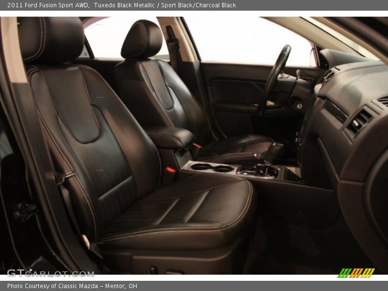 Tuxedo Black Metallic / Sport Black/Charcoal Black 2011 Ford Fusion Sport AWD