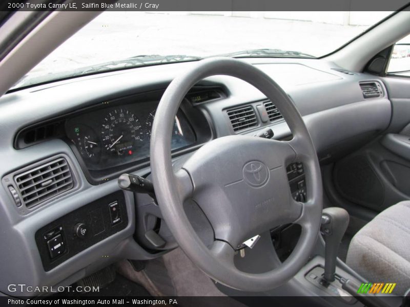 Sailfin Blue Metallic / Gray 2000 Toyota Camry LE