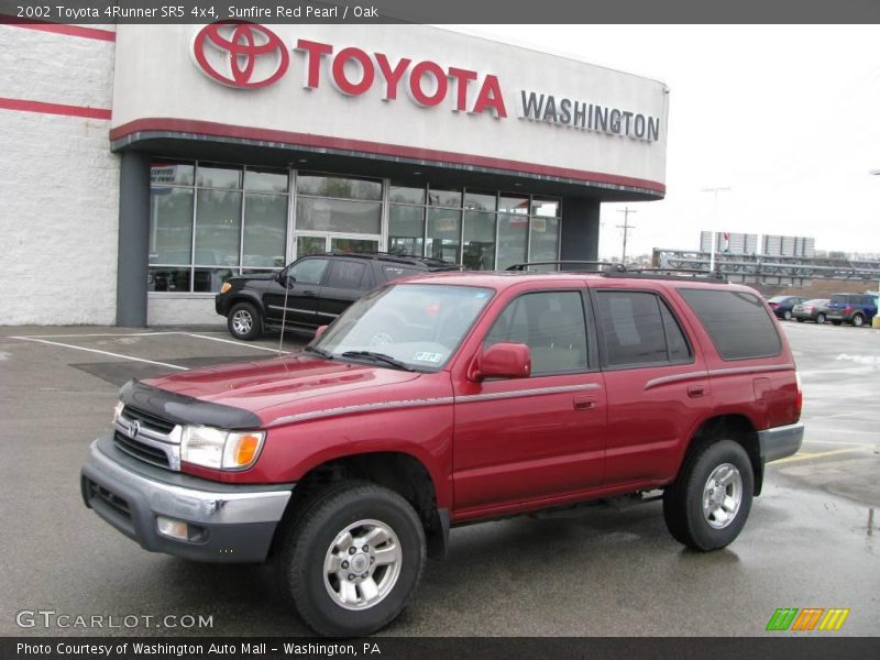 Sunfire Red Pearl / Oak 2002 Toyota 4Runner SR5 4x4