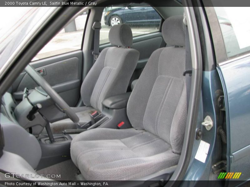 Sailfin Blue Metallic / Gray 2000 Toyota Camry LE