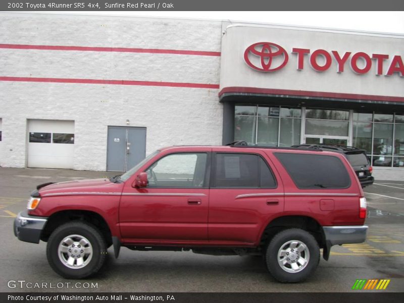 Sunfire Red Pearl / Oak 2002 Toyota 4Runner SR5 4x4