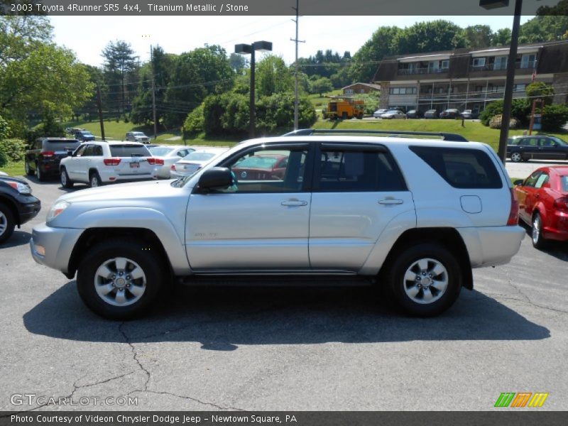 Titanium Metallic / Stone 2003 Toyota 4Runner SR5 4x4