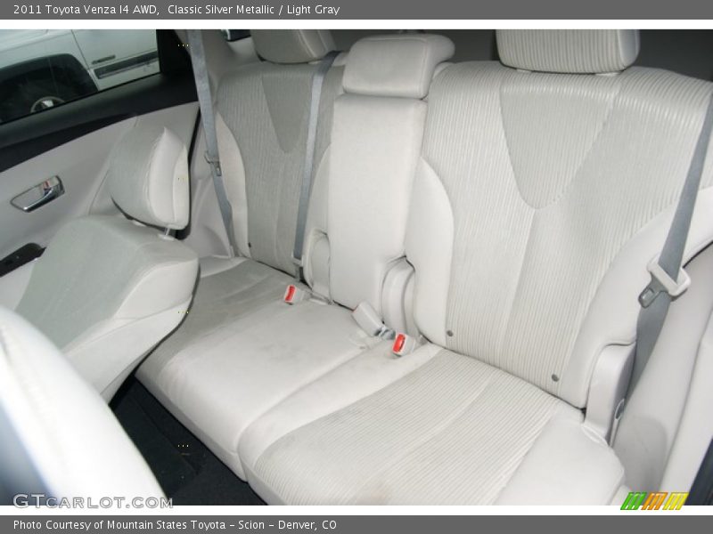 Classic Silver Metallic / Light Gray 2011 Toyota Venza I4 AWD
