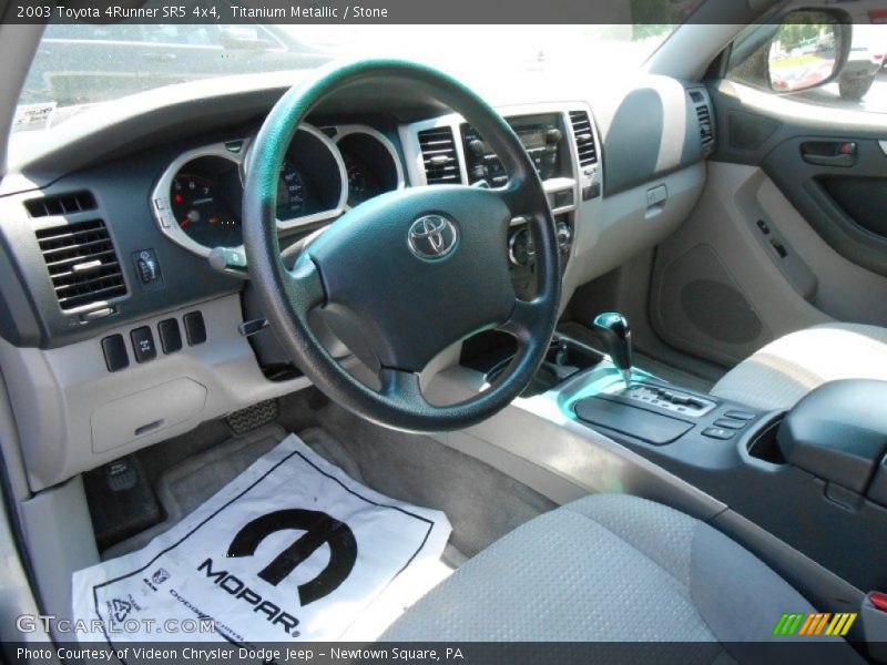 Titanium Metallic / Stone 2003 Toyota 4Runner SR5 4x4