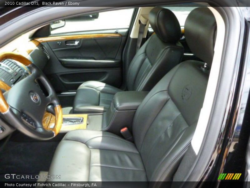 Front Seat of 2010 DTS 