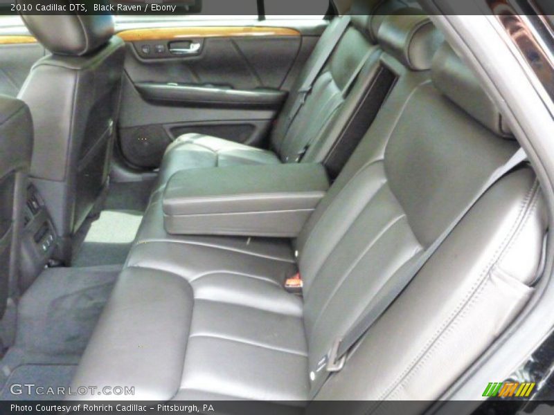 Rear Seat of 2010 DTS 