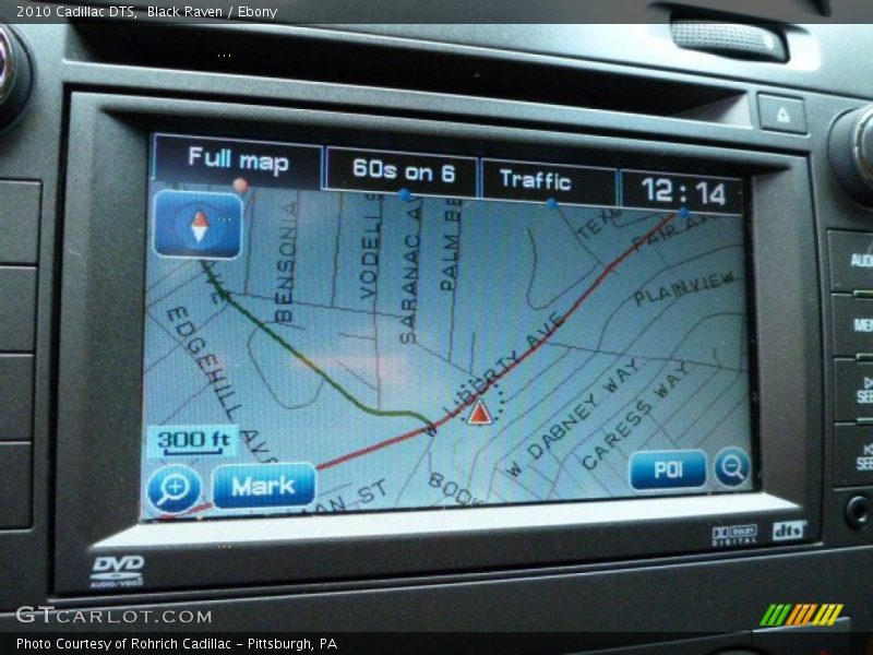Navigation of 2010 DTS 