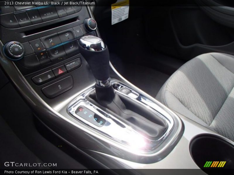 Black / Jet Black/Titanium 2013 Chevrolet Malibu LS