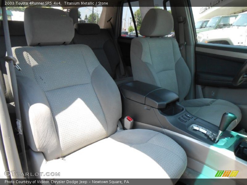 Titanium Metallic / Stone 2003 Toyota 4Runner SR5 4x4