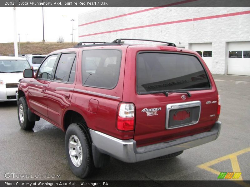 Sunfire Red Pearl / Oak 2002 Toyota 4Runner SR5 4x4