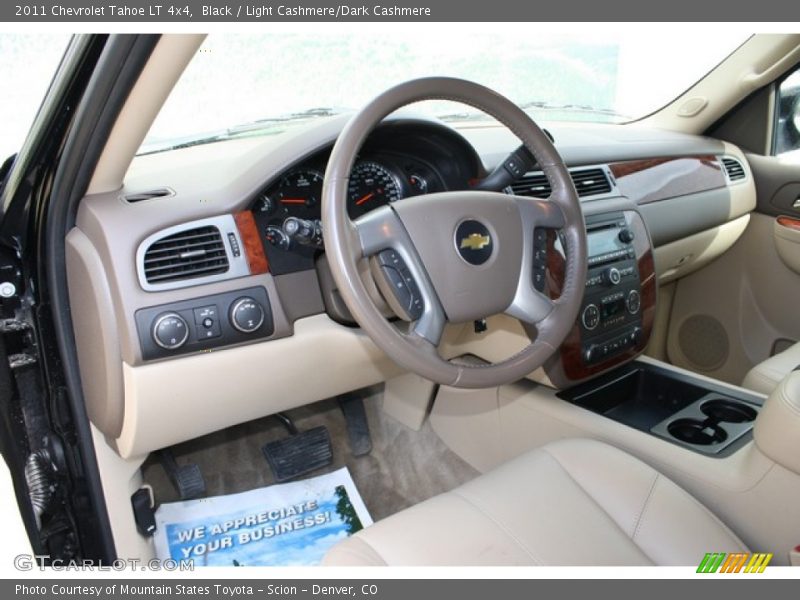 Black / Light Cashmere/Dark Cashmere 2011 Chevrolet Tahoe LT 4x4