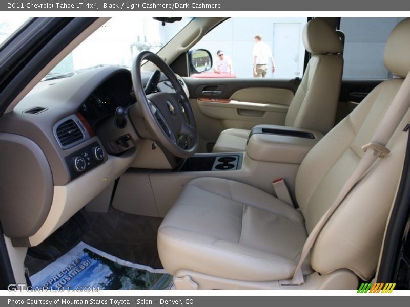 Black / Light Cashmere/Dark Cashmere 2011 Chevrolet Tahoe LT 4x4