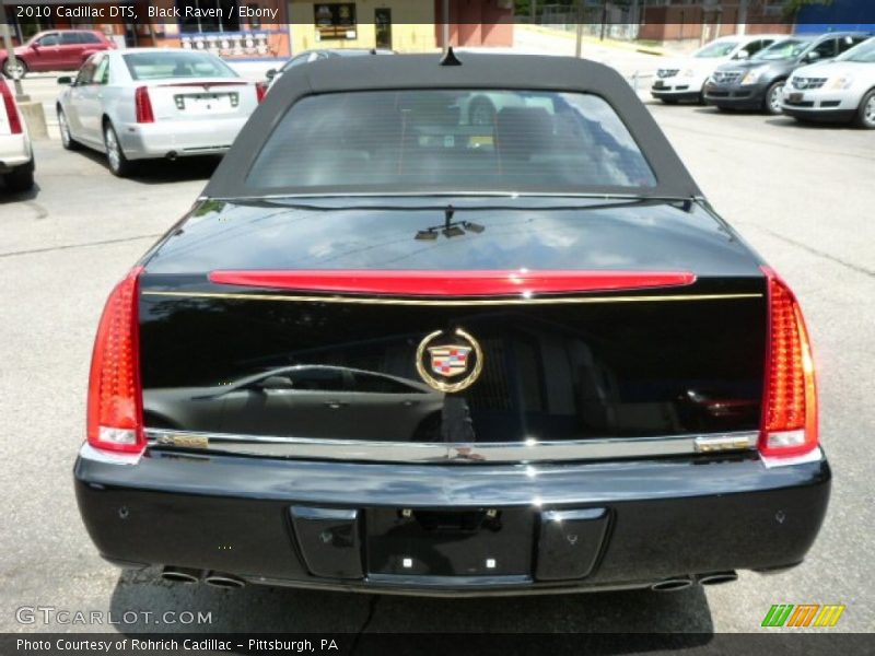 Black Raven / Ebony 2010 Cadillac DTS