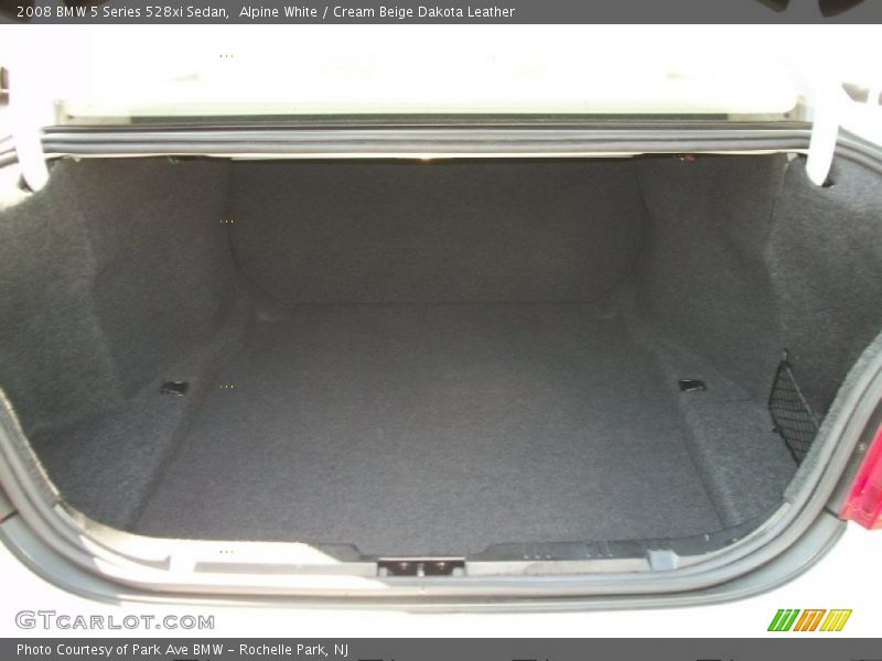 Alpine White / Cream Beige Dakota Leather 2008 BMW 5 Series 528xi Sedan