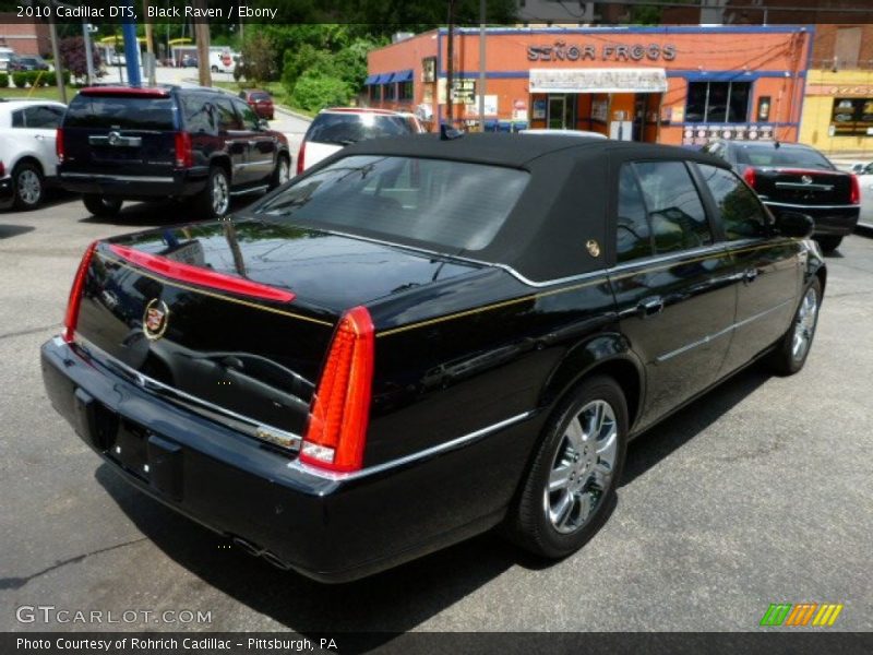 Black Raven / Ebony 2010 Cadillac DTS