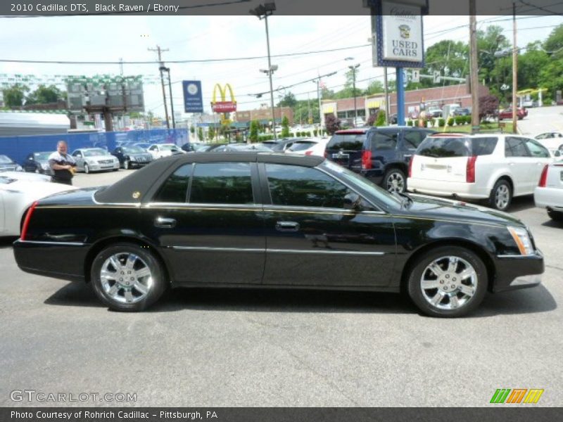 Black Raven / Ebony 2010 Cadillac DTS