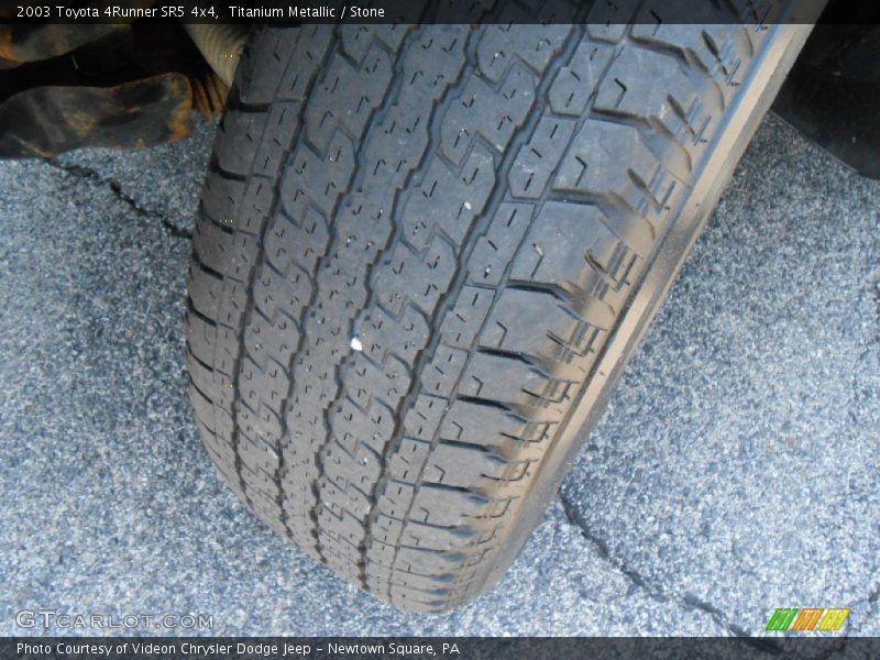 Titanium Metallic / Stone 2003 Toyota 4Runner SR5 4x4