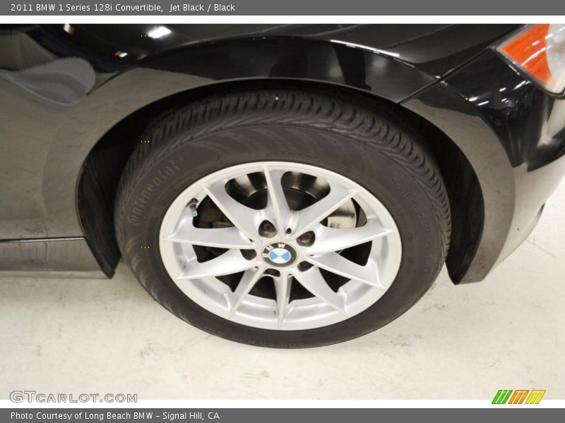 Jet Black / Black 2011 BMW 1 Series 128i Convertible