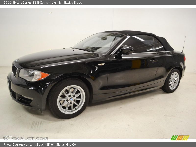 Jet Black / Black 2011 BMW 1 Series 128i Convertible