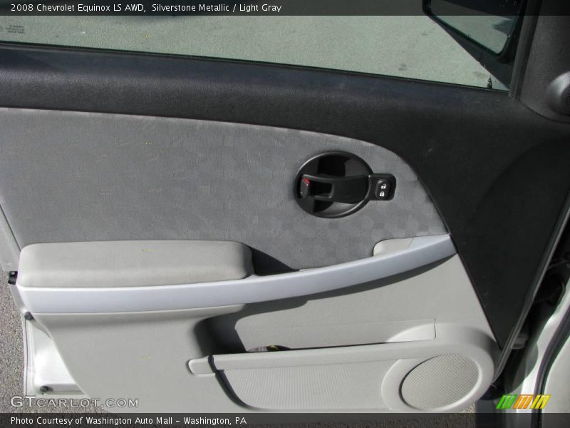 Silverstone Metallic / Light Gray 2008 Chevrolet Equinox LS AWD