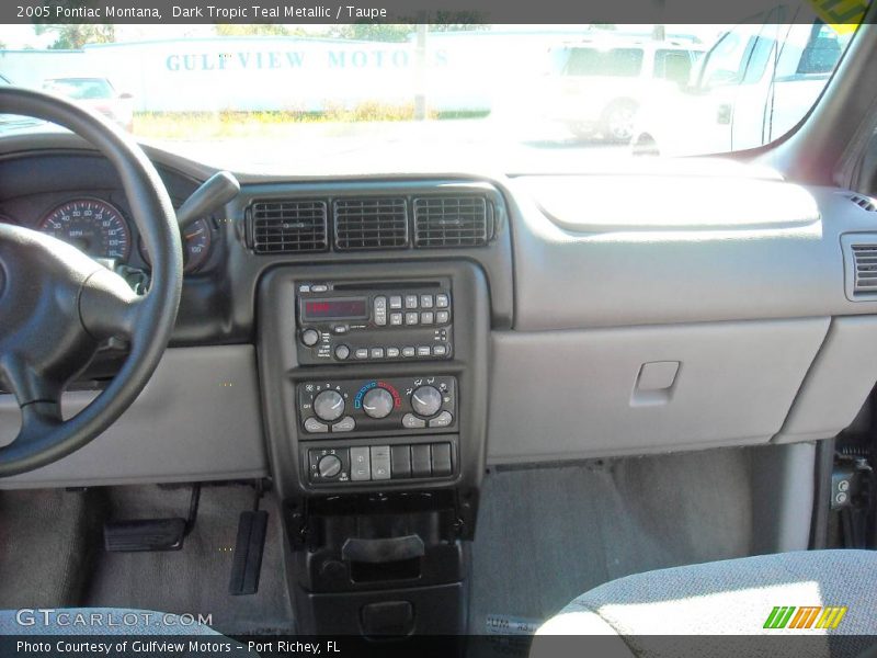 Dark Tropic Teal Metallic / Taupe 2005 Pontiac Montana