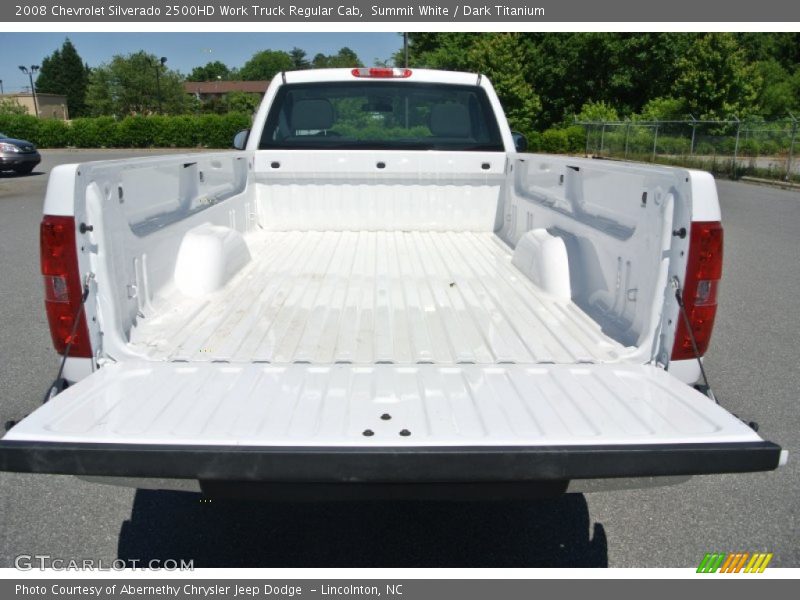 Summit White / Dark Titanium 2008 Chevrolet Silverado 2500HD Work Truck Regular Cab