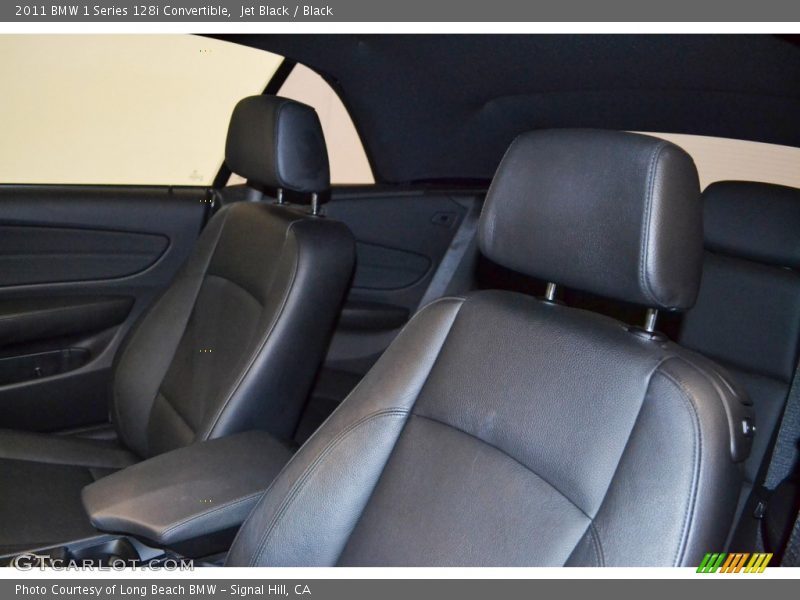 Jet Black / Black 2011 BMW 1 Series 128i Convertible