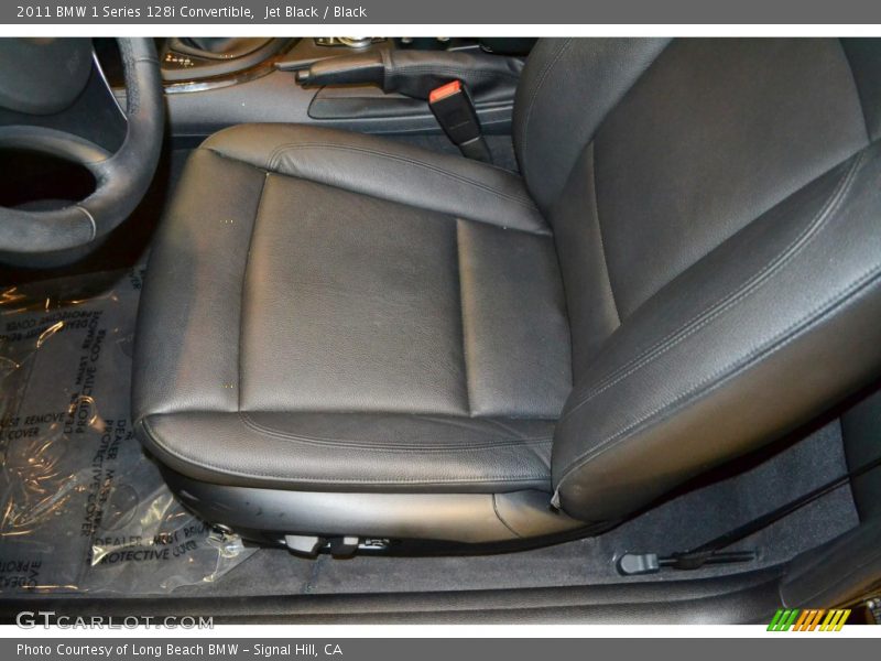 Jet Black / Black 2011 BMW 1 Series 128i Convertible