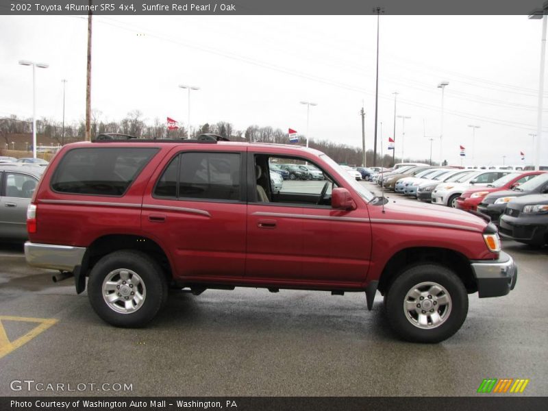 Sunfire Red Pearl / Oak 2002 Toyota 4Runner SR5 4x4