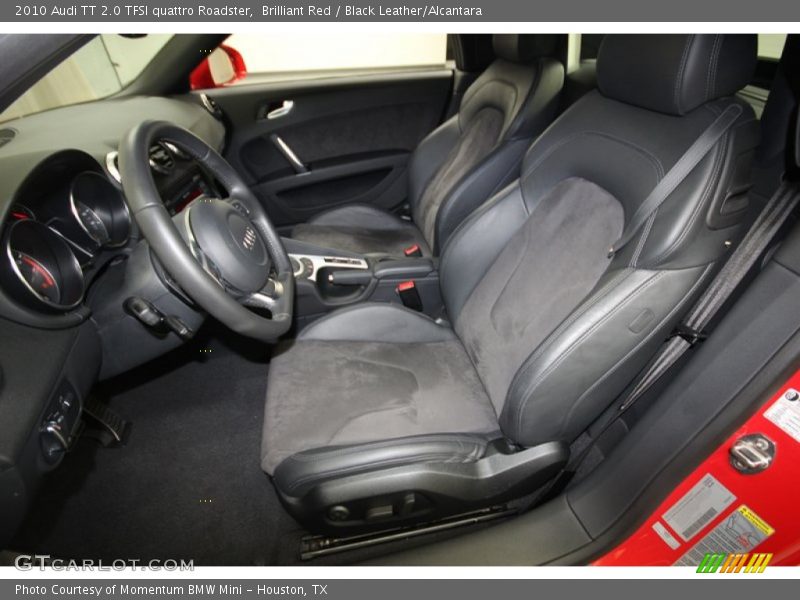  2010 TT 2.0 TFSI quattro Roadster Black Leather/Alcantara Interior