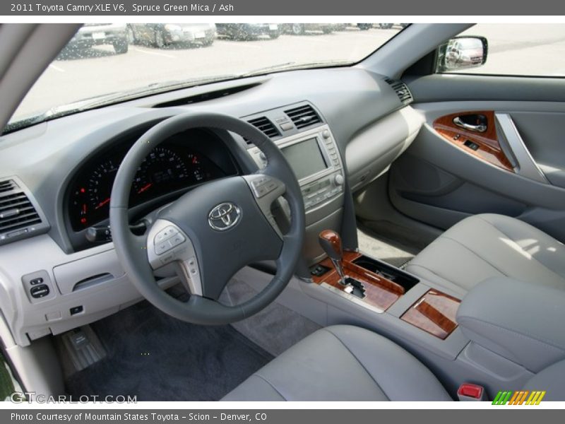  2011 Camry XLE V6 Ash Interior