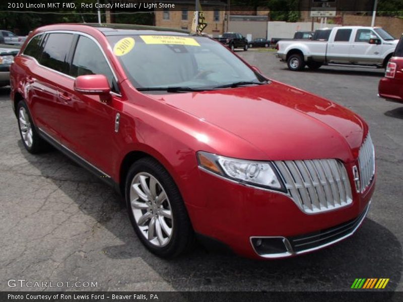 Red Candy Metallic / Light Stone 2010 Lincoln MKT FWD