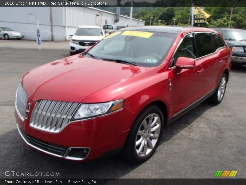 Red Candy Metallic / Light Stone 2010 Lincoln MKT FWD