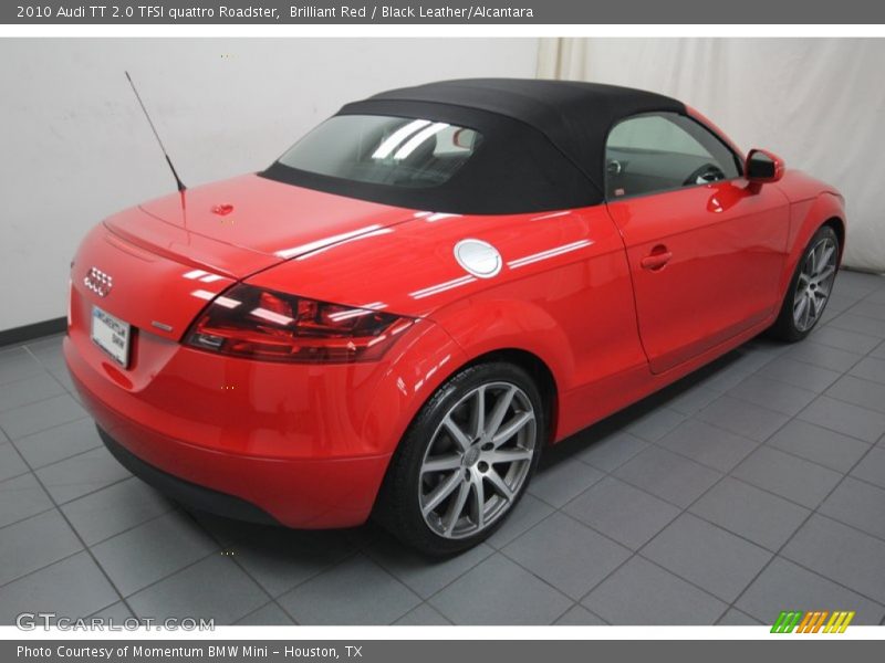 Brilliant Red / Black Leather/Alcantara 2010 Audi TT 2.0 TFSI quattro Roadster