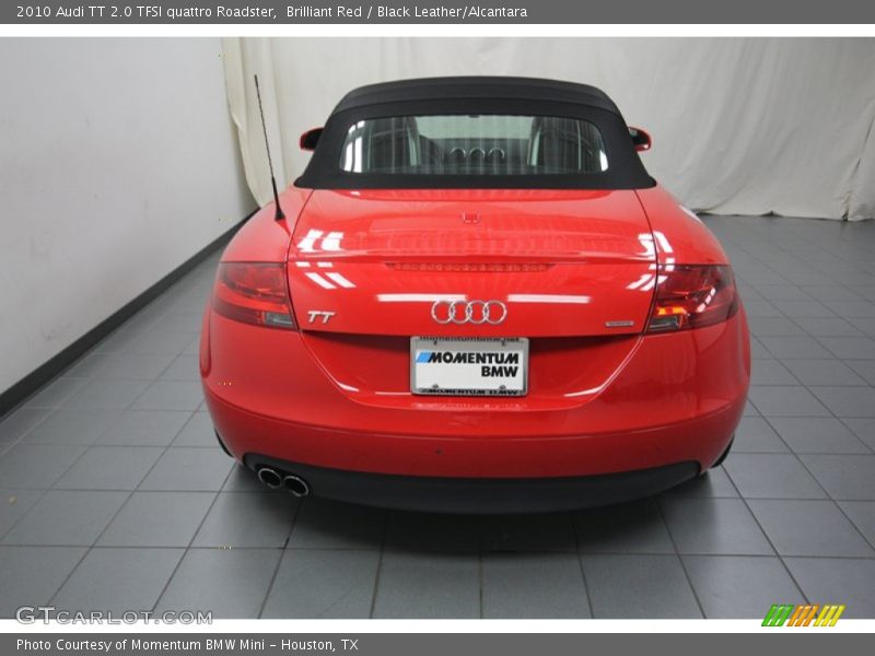 Brilliant Red / Black Leather/Alcantara 2010 Audi TT 2.0 TFSI quattro Roadster