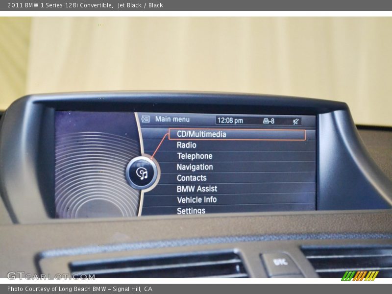 Jet Black / Black 2011 BMW 1 Series 128i Convertible