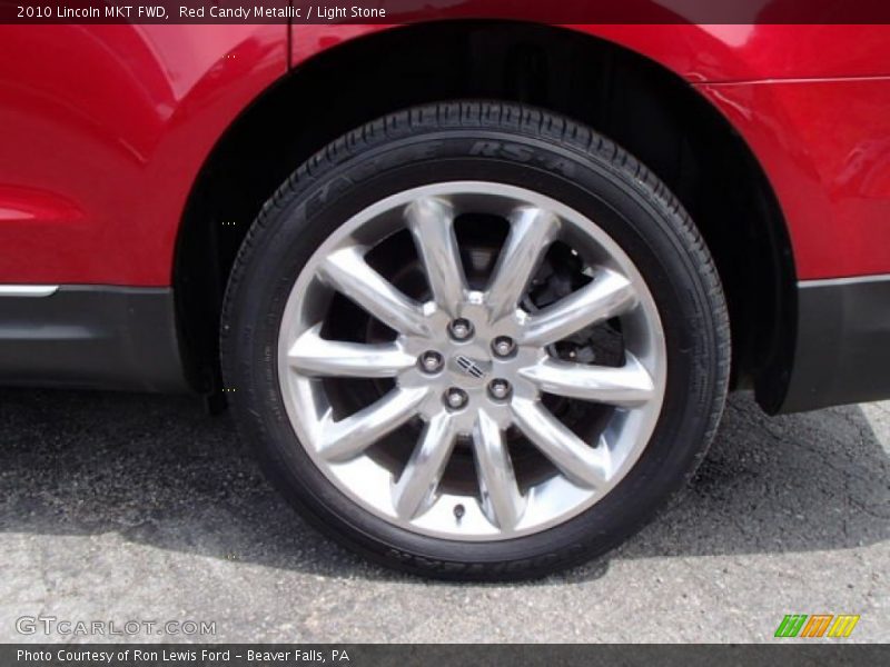 Red Candy Metallic / Light Stone 2010 Lincoln MKT FWD