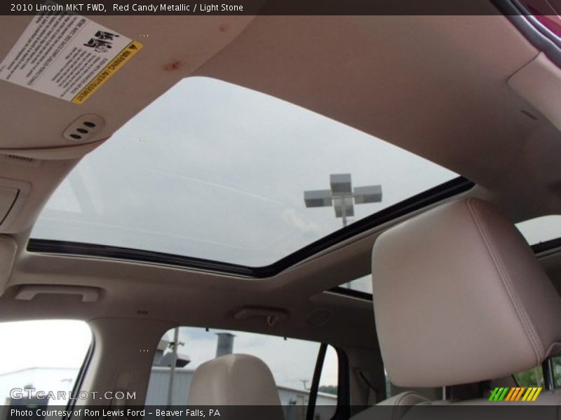 Red Candy Metallic / Light Stone 2010 Lincoln MKT FWD