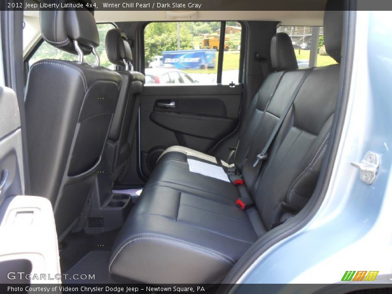 Winter Chill Pearl / Dark Slate Gray 2012 Jeep Liberty Latitude 4x4