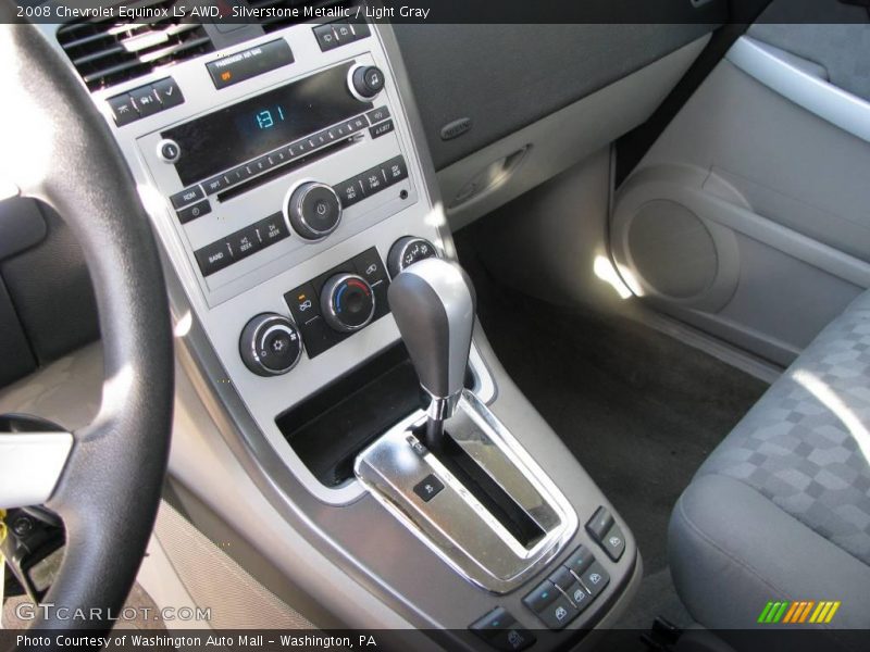 Silverstone Metallic / Light Gray 2008 Chevrolet Equinox LS AWD