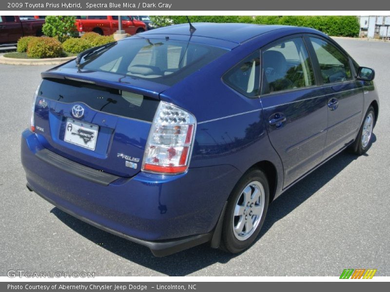 Spectra Blue Mica / Dark Gray 2009 Toyota Prius Hybrid