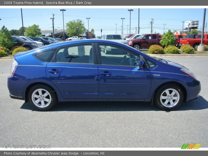 Spectra Blue Mica / Dark Gray 2009 Toyota Prius Hybrid
