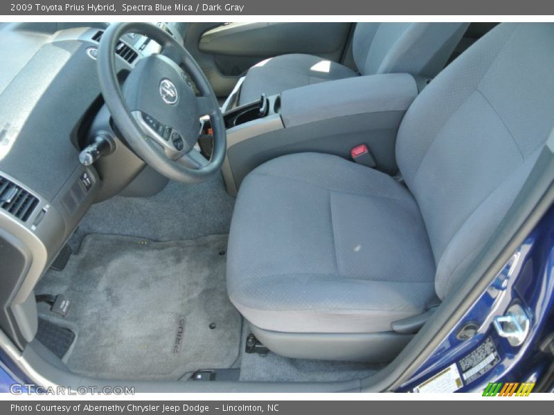 Spectra Blue Mica / Dark Gray 2009 Toyota Prius Hybrid
