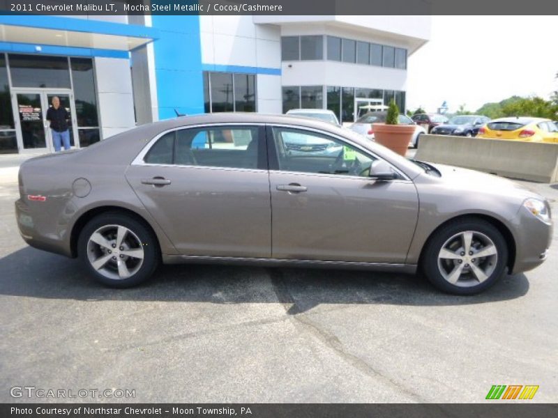 Mocha Steel Metallic / Cocoa/Cashmere 2011 Chevrolet Malibu LT