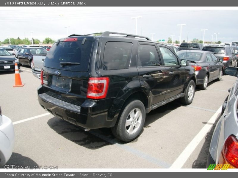 Black / Charcoal Black 2010 Ford Escape XLT