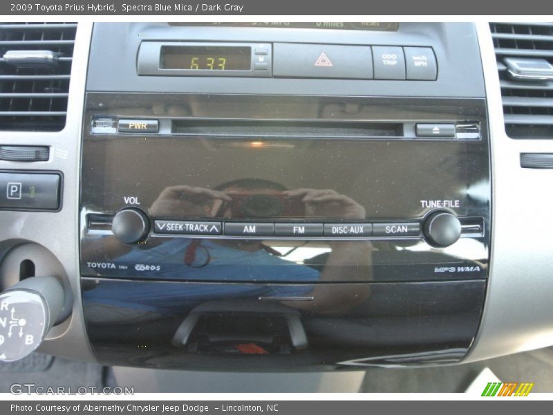 Spectra Blue Mica / Dark Gray 2009 Toyota Prius Hybrid