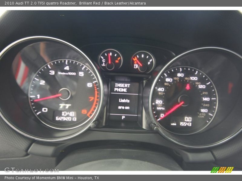  2010 TT 2.0 TFSI quattro Roadster 2.0 TFSI quattro Roadster Gauges
