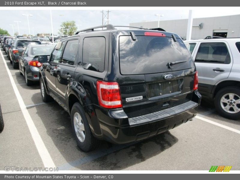 Black / Charcoal Black 2010 Ford Escape XLT