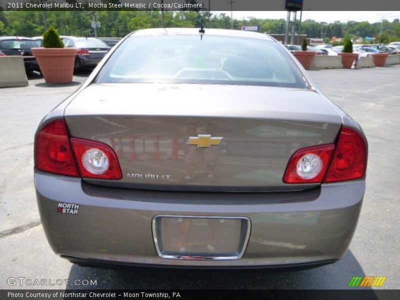 Mocha Steel Metallic / Cocoa/Cashmere 2011 Chevrolet Malibu LT