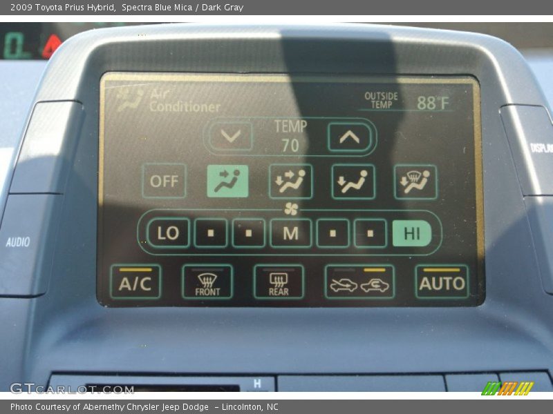 Spectra Blue Mica / Dark Gray 2009 Toyota Prius Hybrid